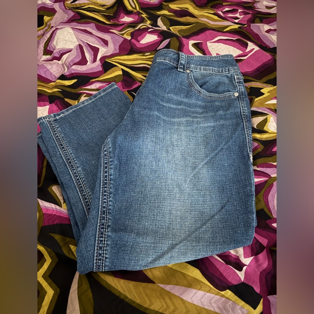 Melissa McCarthy Seven7 Blue Denim Jeans